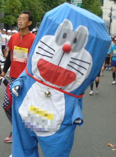 大阪マラソン　コスプレ　仮装
